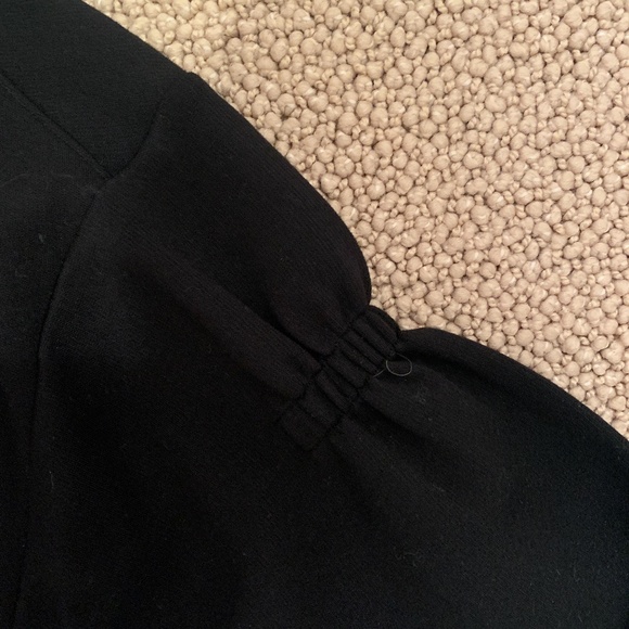 Tibi Black Cropped Sweatshirt - Picture 5 of 5